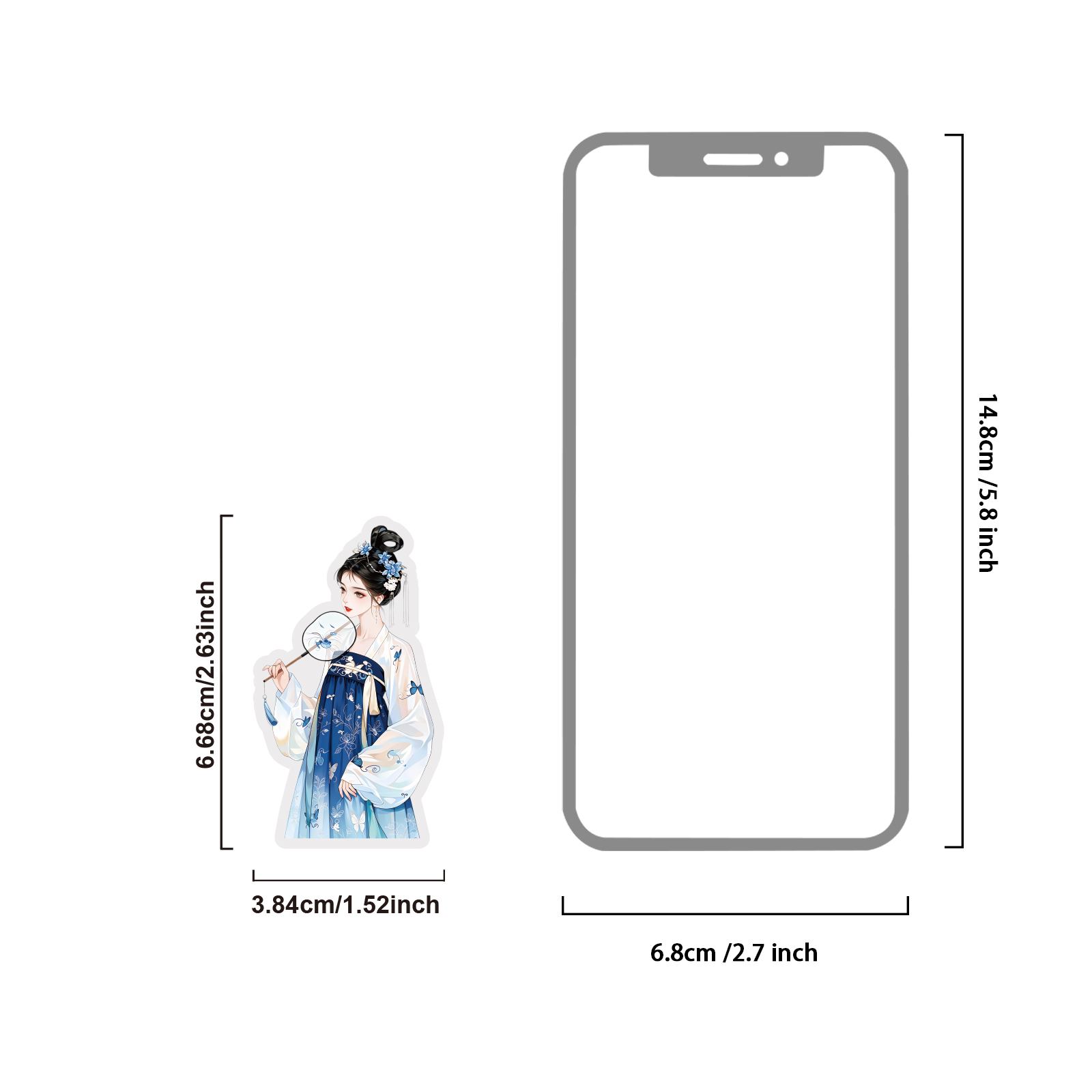 Etori Life 30Pcs Blue Artistic - Korean Girls Lifestyle recension och pris