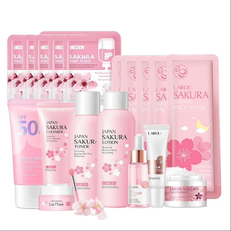 Japan Sakura Facial Cleaner Ko - Korean Skincare Routine recension och pris